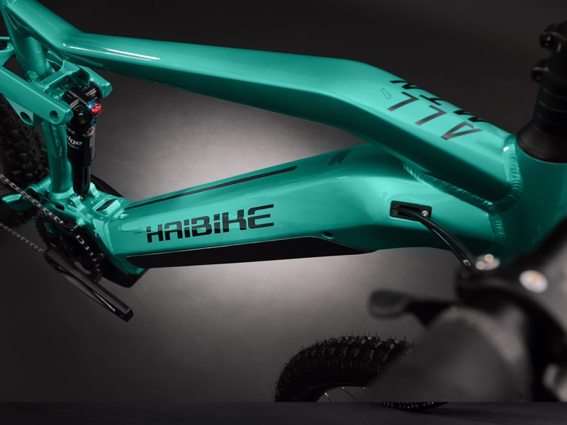 Haibike AllMtn 1 630Wh Electric Mountain Bike Aquamarine Green-4
