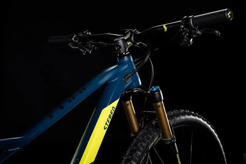 Cube Stereo 120 SL 29er Full Suspension Mountain Bike 2019 Blue-2