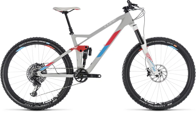 Cube Sting WS 140 HPC SL Womens FS Mountain Bike 2018 Grey