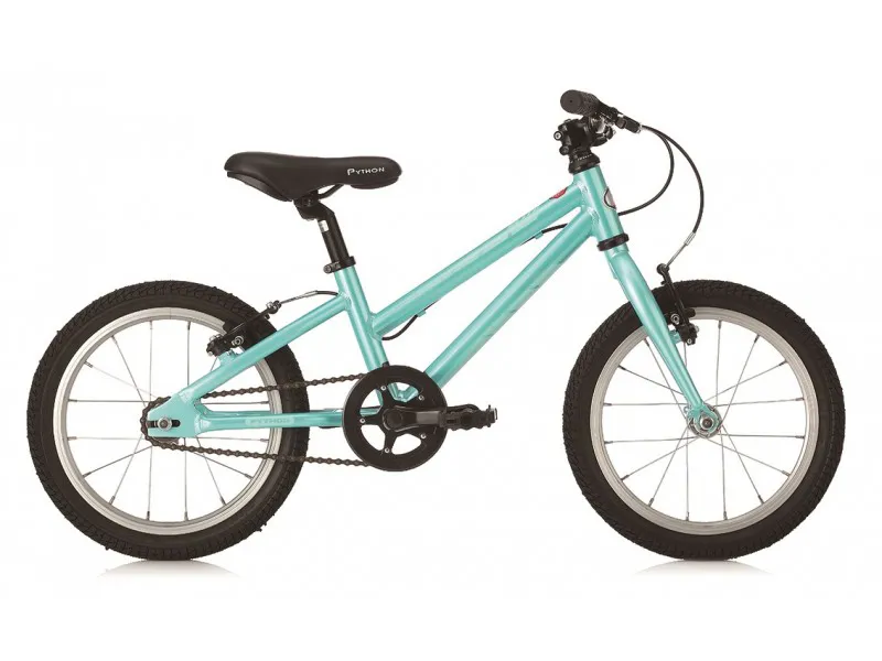 Python Elite 16inch Lightweight Kids Bike Aqua
