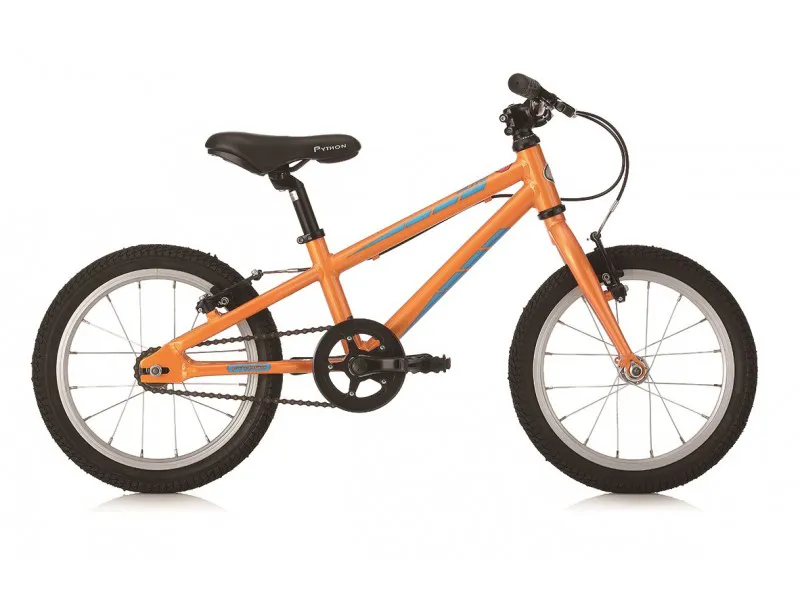 Python Bicycles Python Elite 16inch Lightweight Kids Bike Orange