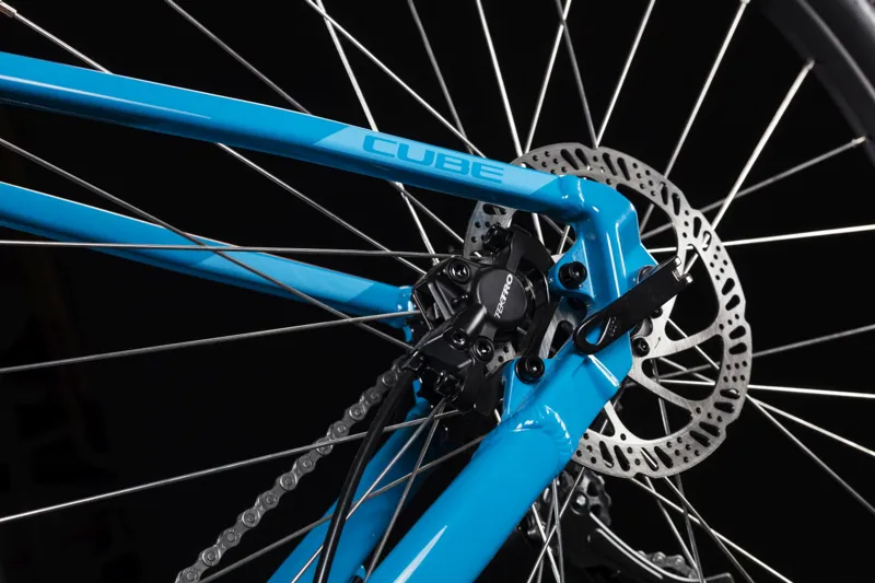 Cube Aim Pro Hardtail Mountain Bike 2019 Blue/Orange-2