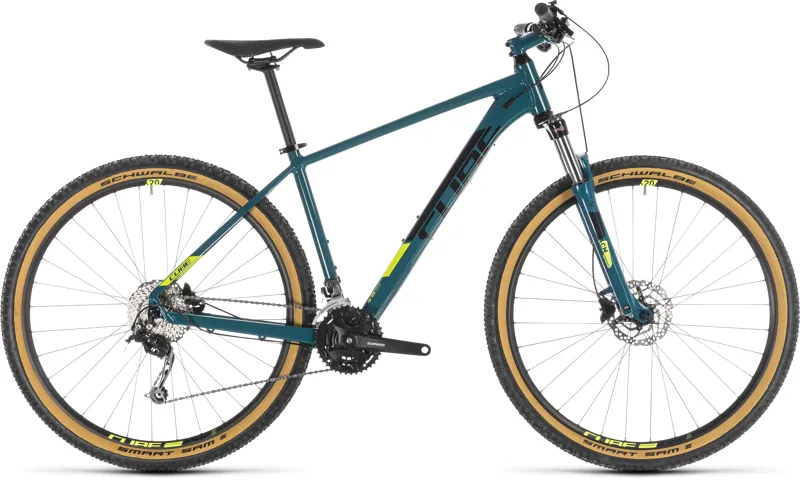 Cube Aim SL Hardtail Mountain Bike 2019 Green
