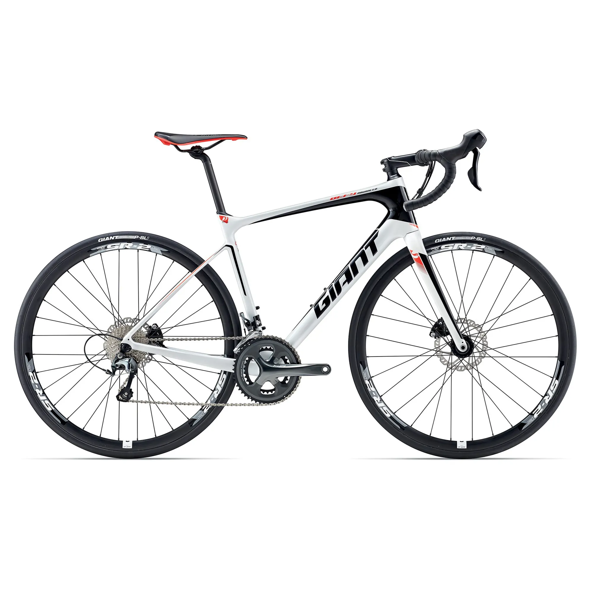 Giant Defy Advanced 3 Road Bike 2017 White/Red Giant Defy Advanced 3 Road Bike 2017 White/Red