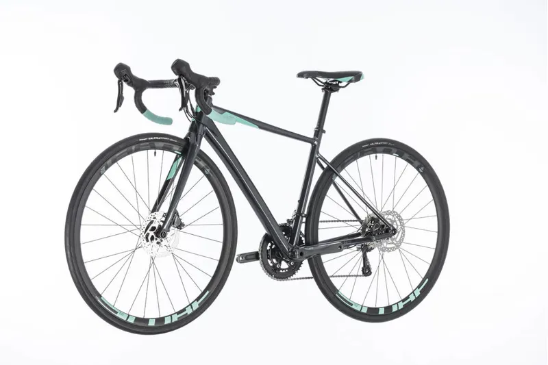 Cube Axial WS Race Disc Womens Road Bike 2018 Iridium/Mint-2