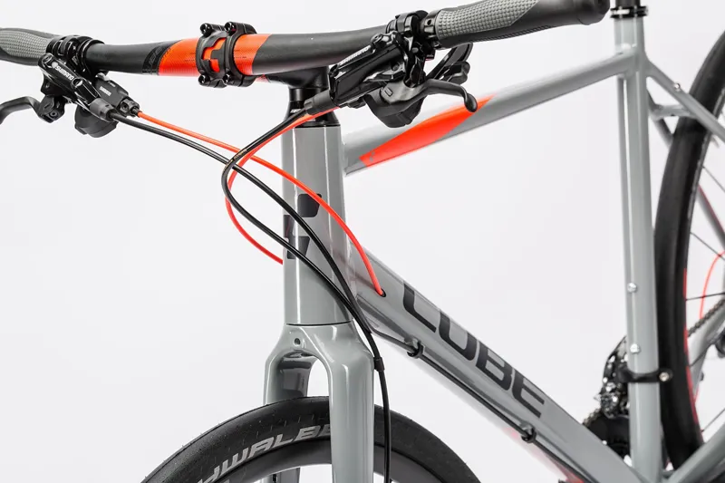 Cube SL Road SL Hybrid Bike 2018 Grey/Orange-3