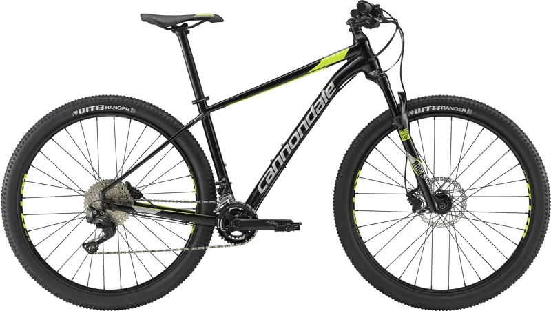 2019 Cannondale Trail 2 2X Mens Hardtail Mountain Bike in Black