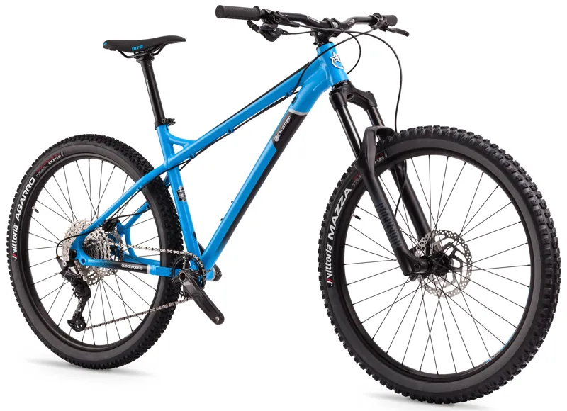 Orange Clockwork Evo Comp Hardtail Mountain Bike 2021 Cyan Blue-1