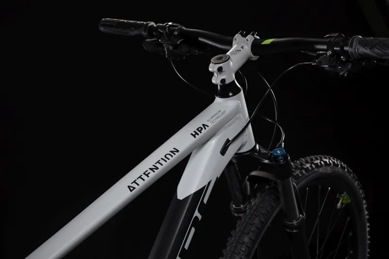 Cube Attention 29er Hardtail Mountain Bike 2019 Grey/Green-3