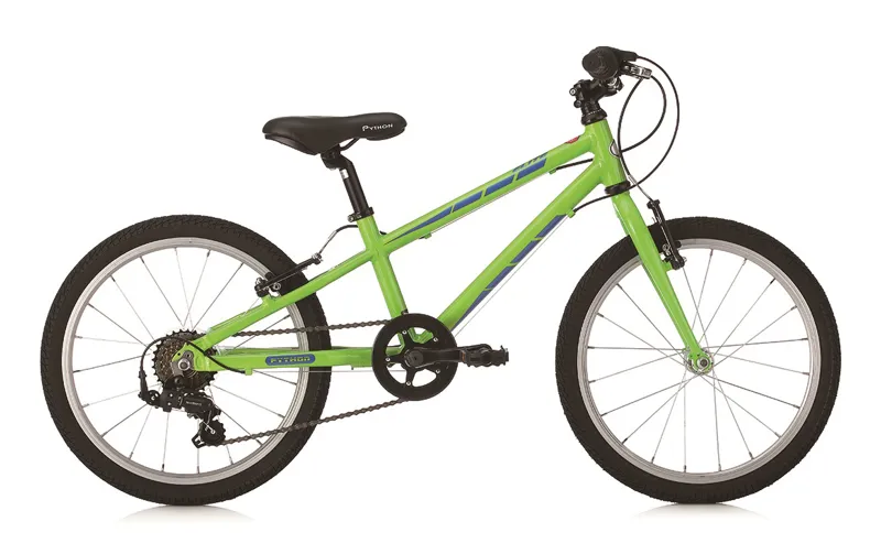 Python Elite 20inch Lightweight Kids Bike Green