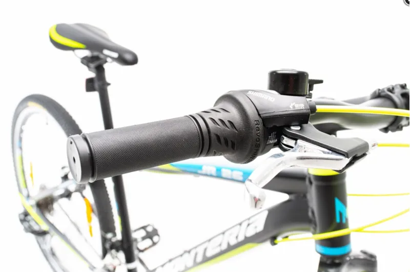 Monteria JR 26in Wheel Mountain Bike Black Green Blue 17in-3