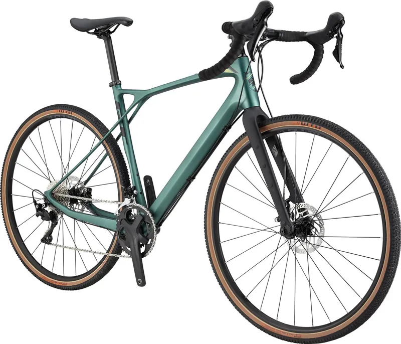 GT Grade Carbon Expert Gravel Adventure Bike 2020 Jade Green-1