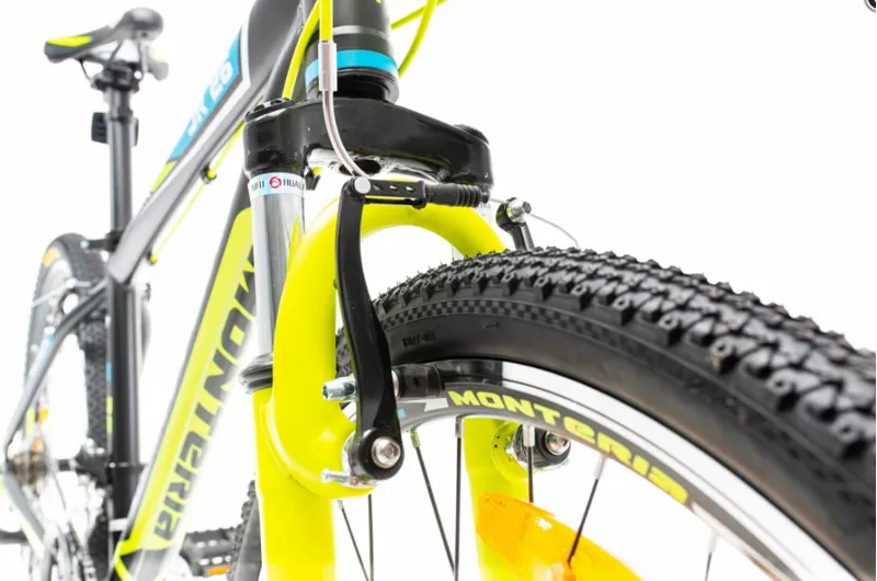 Monteria JR 26in Wheel Mountain Bike Black Green Blue 17in-4