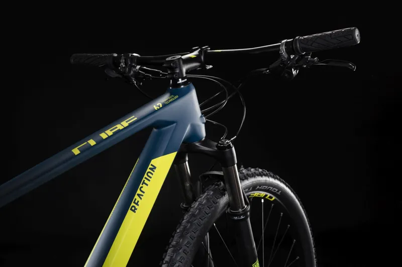 Cube Reaction C:62 29er Hardtail Mountain Bike 2019 Blue/Lime-2
