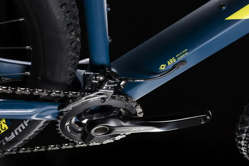 Cube Reaction C:62 29er Hardtail Mountain Bike 2019 Blue/Lime-3