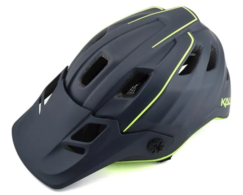 Kali Maya 2.0 Revolt Enduro Mountain Bike Helmet Titanium/Yellow-1