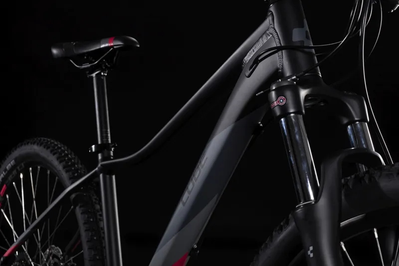 Cube Access WS EXC Womens Hardtail Mountain Bike 2019 Black/Coral-2