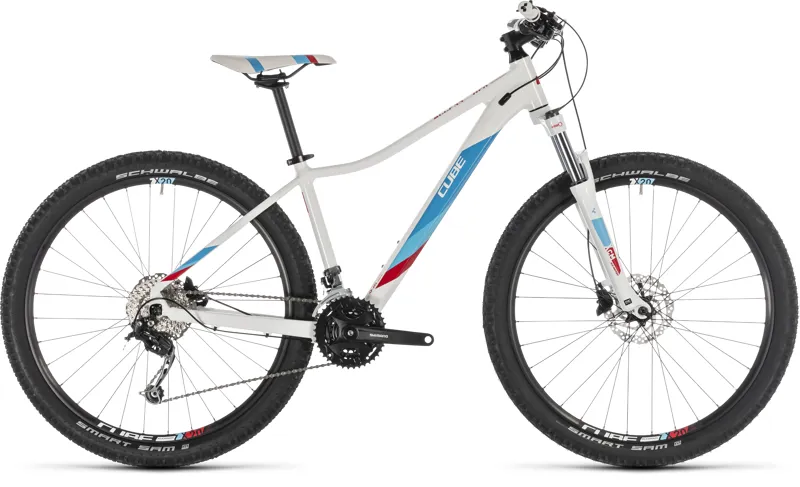Cube Access Pro 27.5 Womens Hardtail Mountain Bike 2019 White/Blue