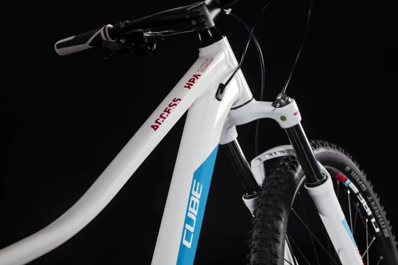 Cube Access Pro 27.5 Womens Hardtail Mountain Bike 2019 White/Blue-2