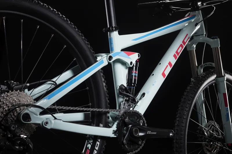 Cube Sting WS 120 EXC Womens FS Mountain Bike 2019 Light Blue-2