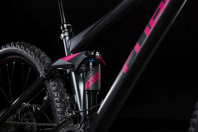 Cube Sting WS 120 Pro Womens FS Mountain Bike 2019 Iridium/Berry-2