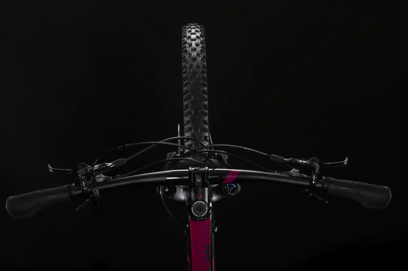 Cube Sting WS 120 Pro Womens FS Mountain Bike 2019 Iridium/Berry-4