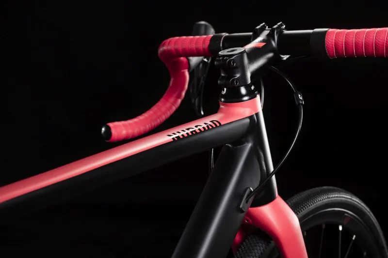 Cube NuRoad WS Womens Gravel Bike 2019 Black/Coral-1