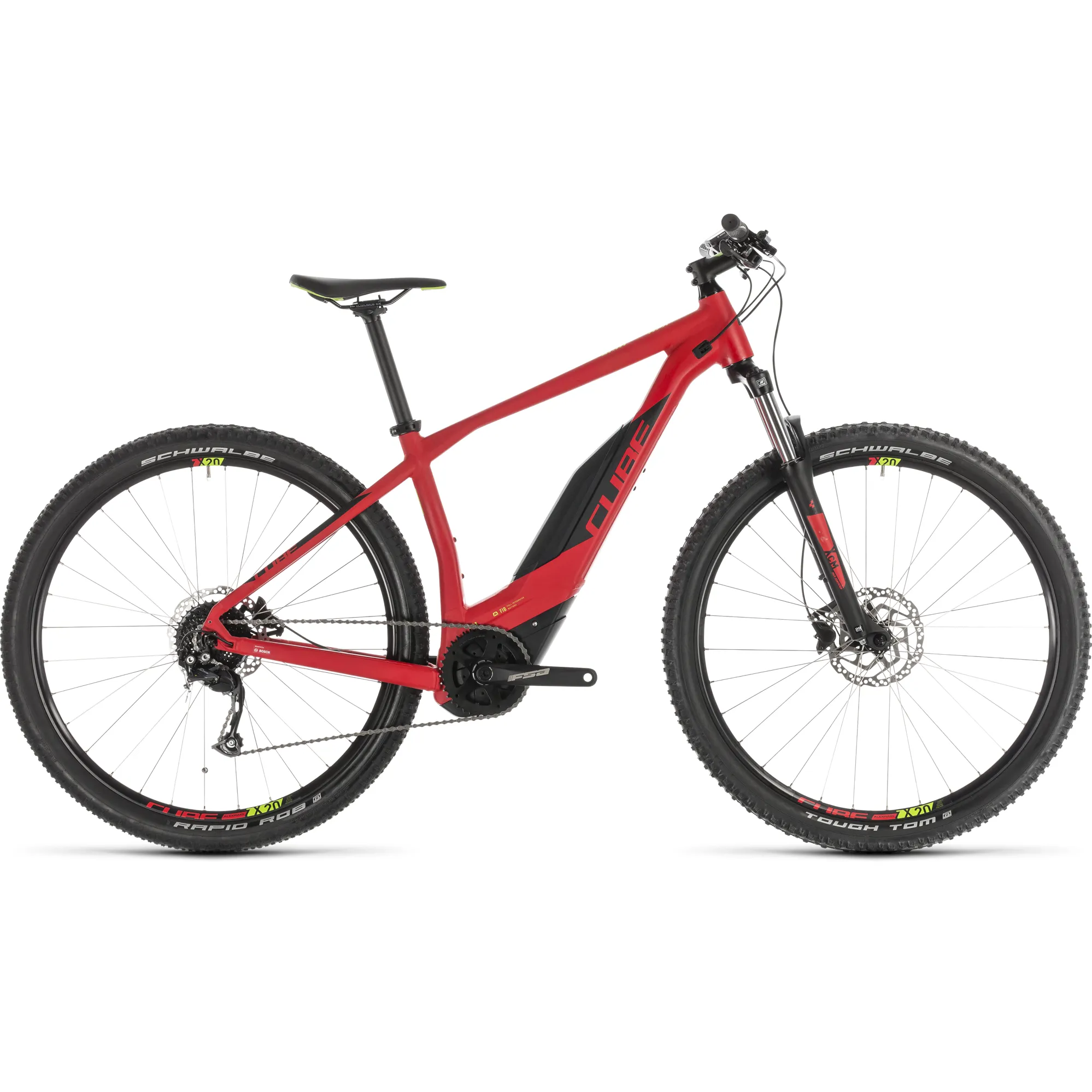 Cube Acid Hybrid One 500 29 e Mountain Bike 2019 Red