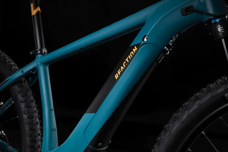 Cube Reaction Hybrid SLT 500 Kiox e-Mountain Bike 2019 Pine/Orange-1