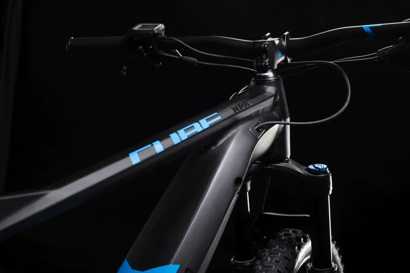 Cube Stereo Hybrid 120 Race 500 e-Mountain Bike Iridium/Blue-2