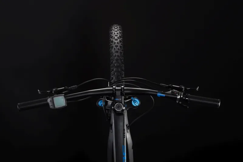 Cube Stereo Hybrid 120 Race 500 e-Mountain Bike Iridium/Blue-4