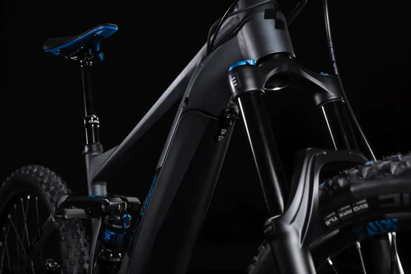 Cube Stereo Hybrid 140 Race 500 27.5 e-Mountain Bike 2019 Iridium/Blue-3