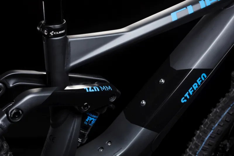 Cube Stereo Hybrid 140 Race 500 27.5 e-Mountain Bike 2019 Iridium/Blue-4