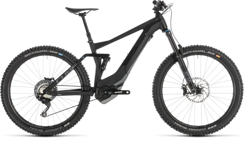 2019 Cube Stereo Hybrid 140 Sl 500 27.5 Electric FS Mountain Bike Grey