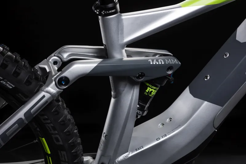 2019 Cube Stereo Hybrid 160 Race 500 27 Electric FS Mountain Bike Grey-1