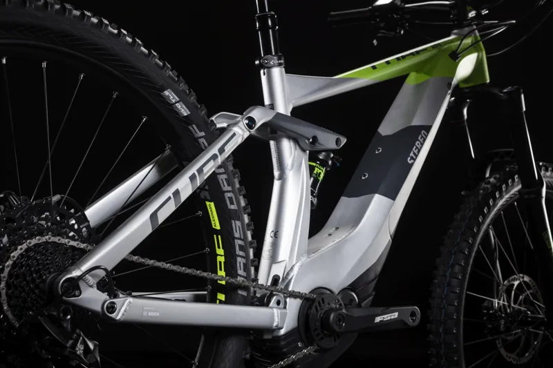 2019 Cube Stereo Hybrid 160 Race 500 27 Electric FS Mountain Bike Grey-2