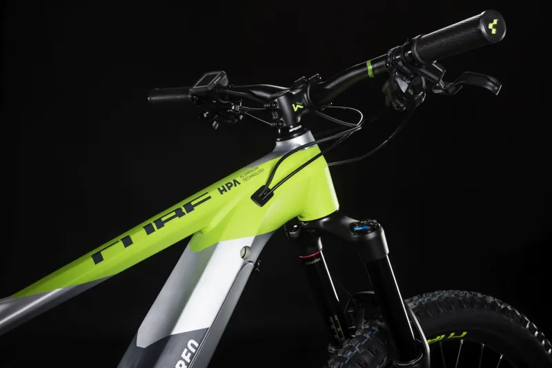 2019 Cube Stereo Hybrid 160 Race 500 27 Electric FS Mountain Bike Grey-3