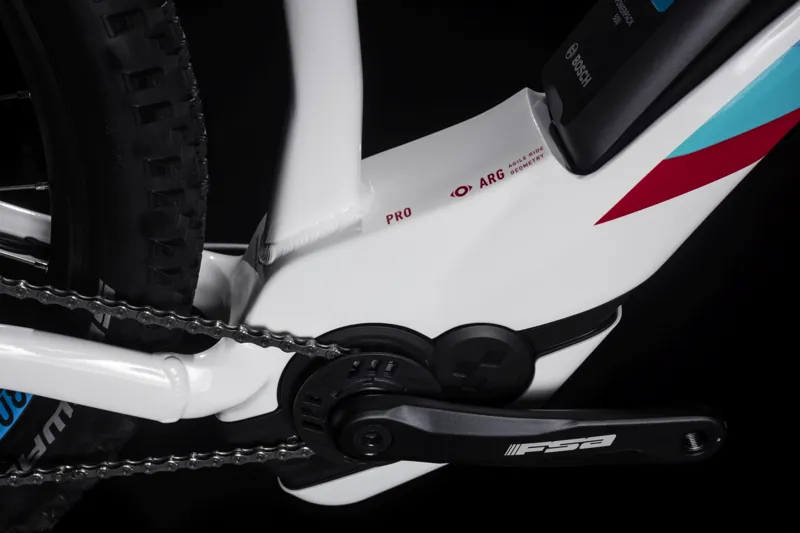 Cube Access Hybrid Pro 400 Womens e-Mountain Bike 2019 White-3