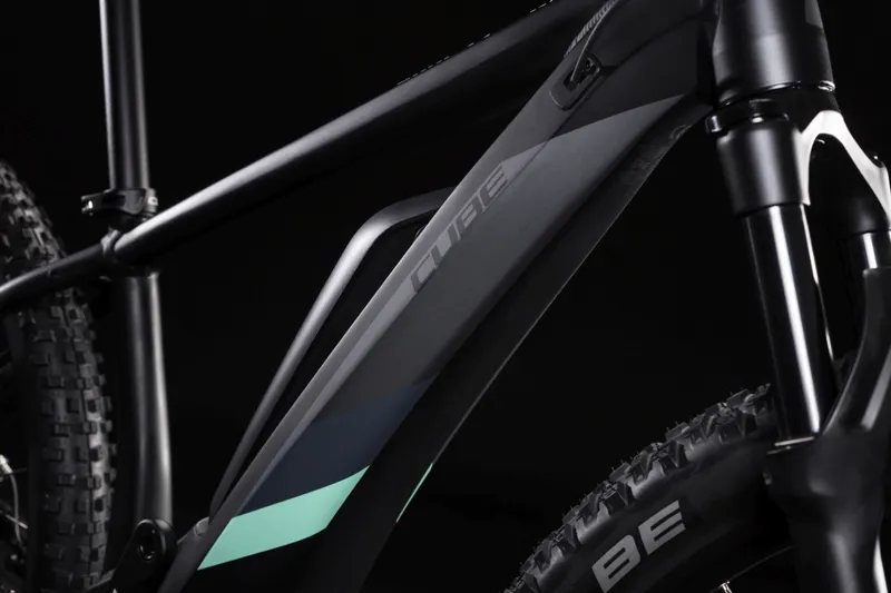Cube Access Hybrid Race 500 Womens e-Mountain Bike 2019 Black/Mint-2
