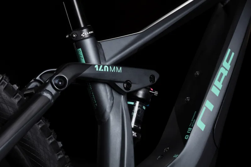 2019 Cube Sting Hybrid 140 Sl 500 Kiox Electric FS Mountain Bike Black-2