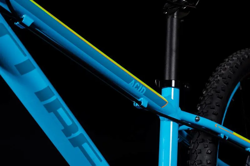 Cube Acid 240 Disc 24inch Kids Bike 2020 Reef Blue/Kiwi/Red-3