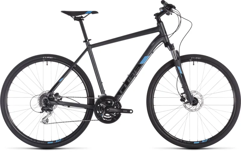 Cube Nature Hybrid Bike 2019 Grey/Blue