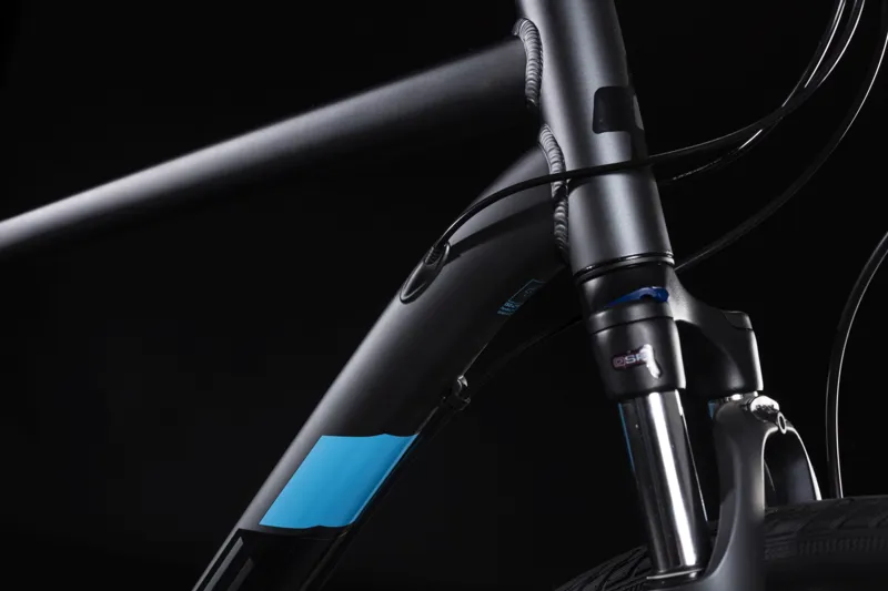 Cube Nature Hybrid Bike 2019 Grey/Blue-2