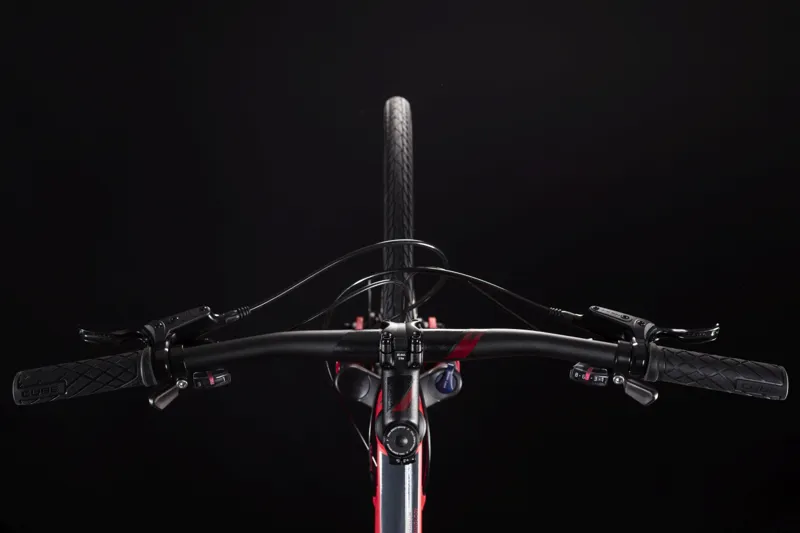 Cube Nature Hybrid Bike 2019 Red-1