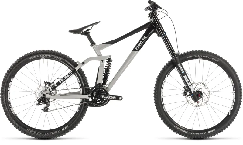 2019 Cube Two15 Race Downhill bike in Grey