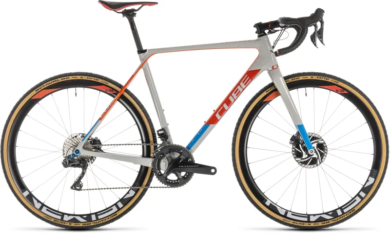 2019 Cube Cross Race c:62 Slt Mens Carbon Cyclocross bike in Grey