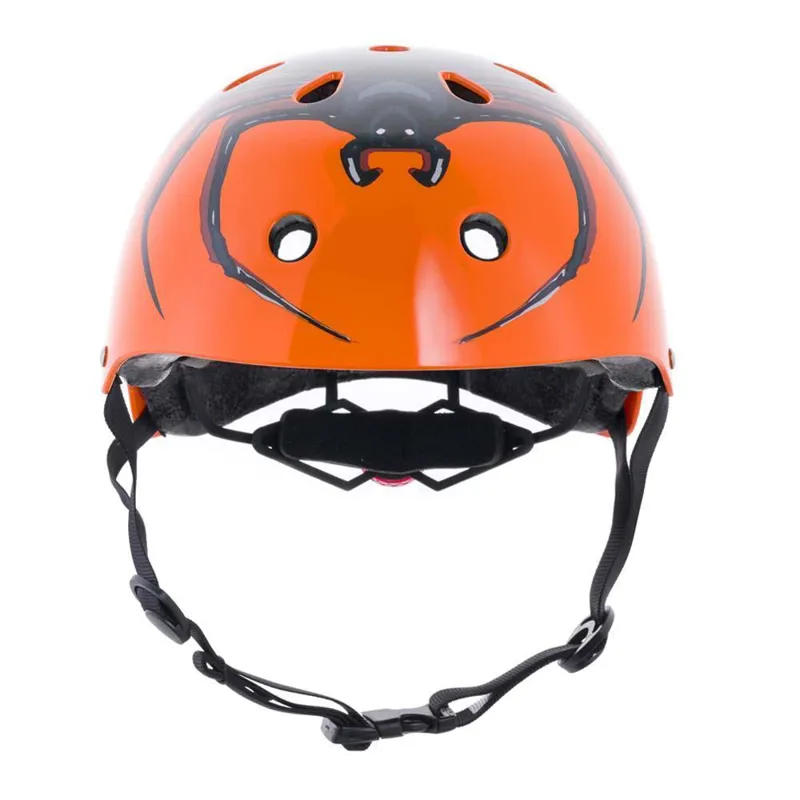 Hornit Mini Kids Cycling Helmet with LED Light Orange/Spider-1
