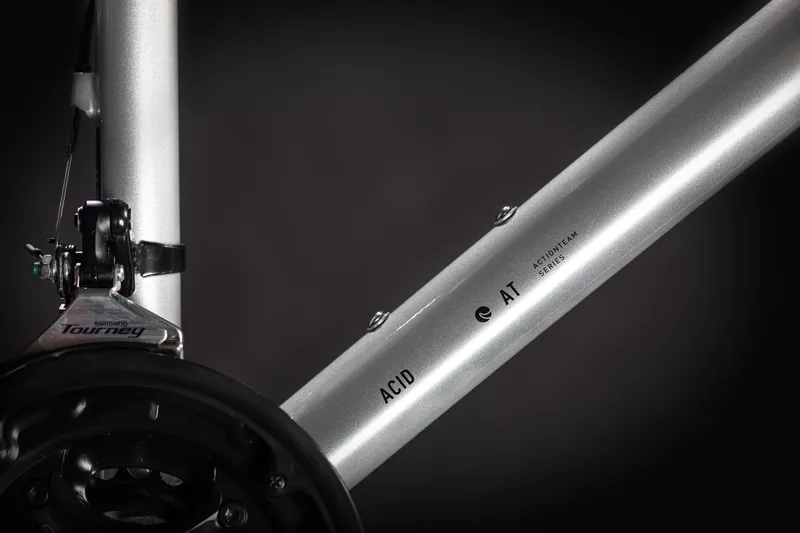 Cube Acid 240 24inch Kids Bike 2021 Action Team Silver/Orange-3