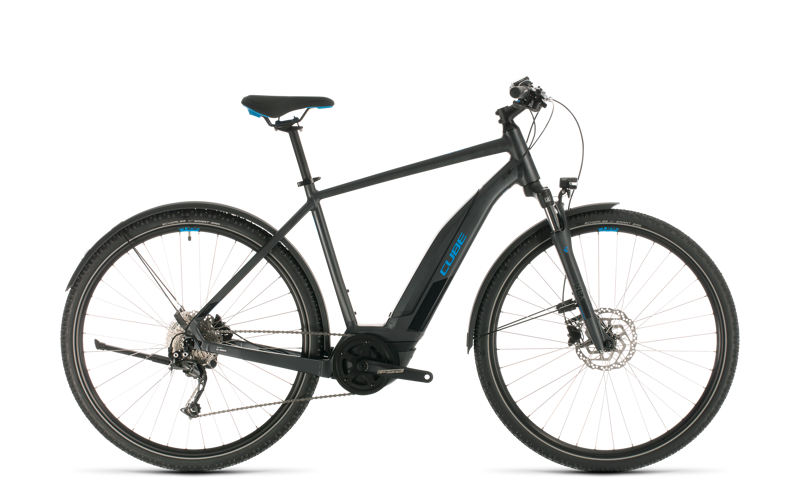 Cube Nature Hybrid One 500 Allroad Electric Bike 2020 Grey