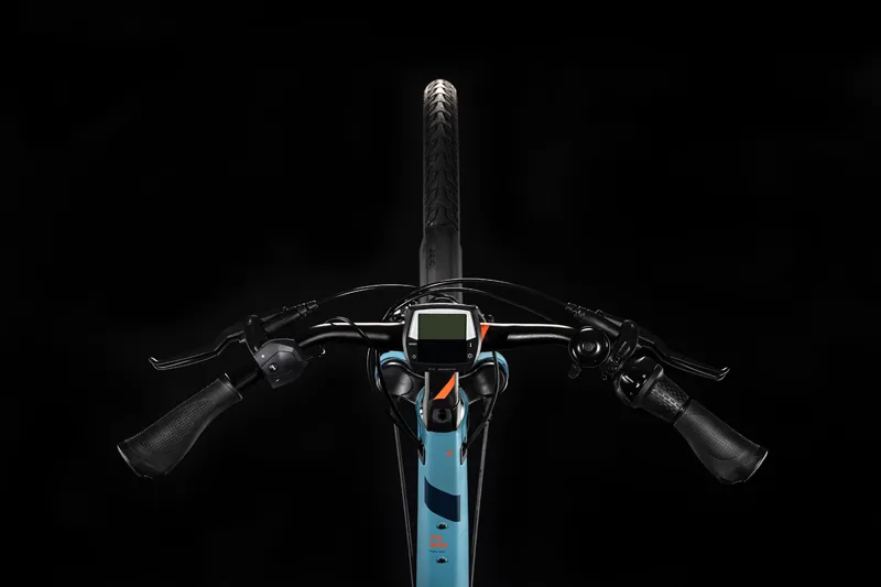 Cube Export Town Hybrid Pro 500 Step-Thru e-Hybrid Bike 2021 Blue-1